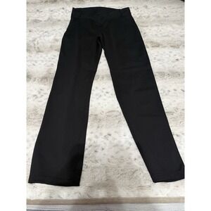 Yogipace Women's Black Straight Leg Dress Pants Stretch Pockets Size M